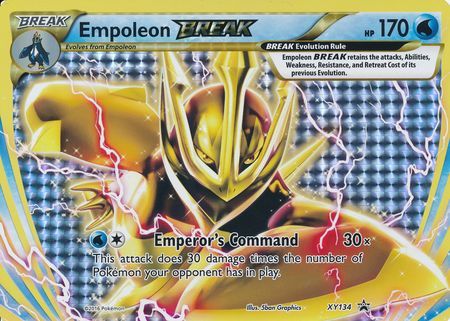 Empoleon BREAK (XY134) (Jumbo Card) [XY: Black Star Promos] | Play N Trade Winnipeg