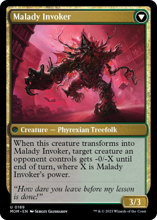 Herbology Instructor // Malady Invoker [March of the Machine] | Play N Trade Winnipeg