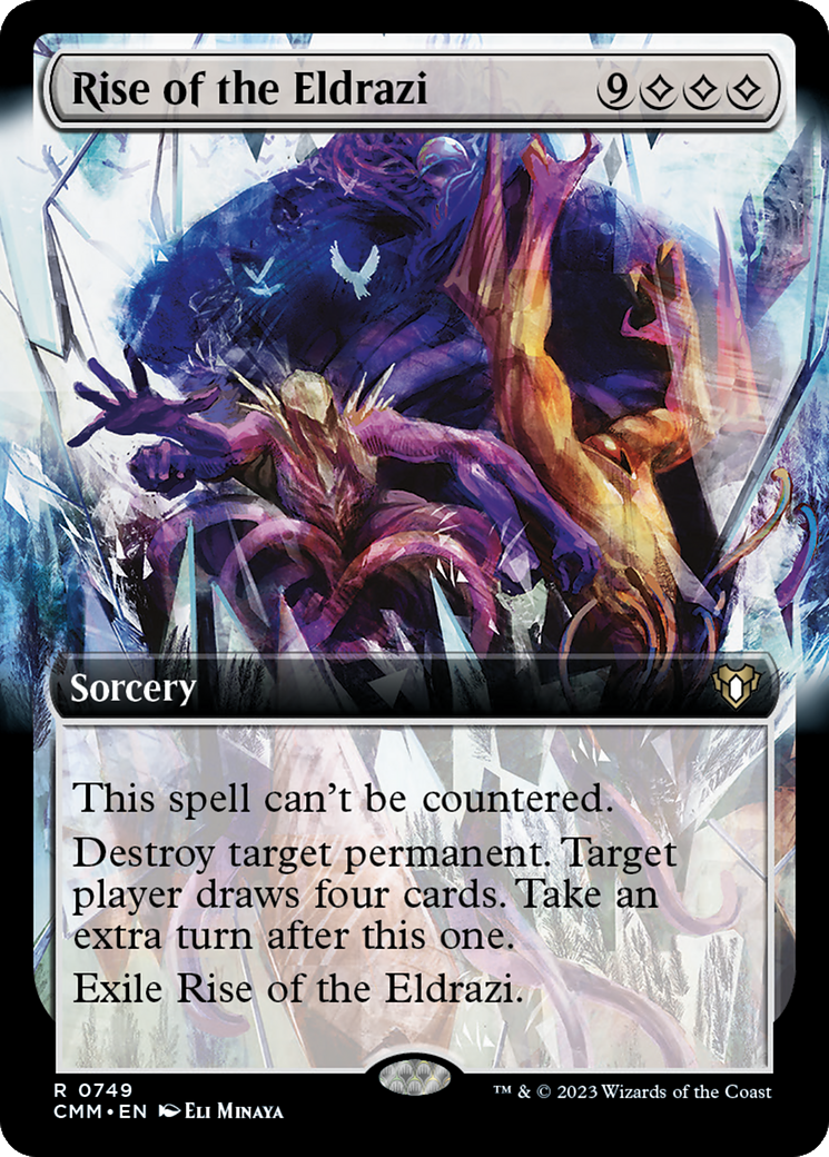 Rise of the Eldrazi (Extended Art) [Commander Masters] | Play N Trade Winnipeg