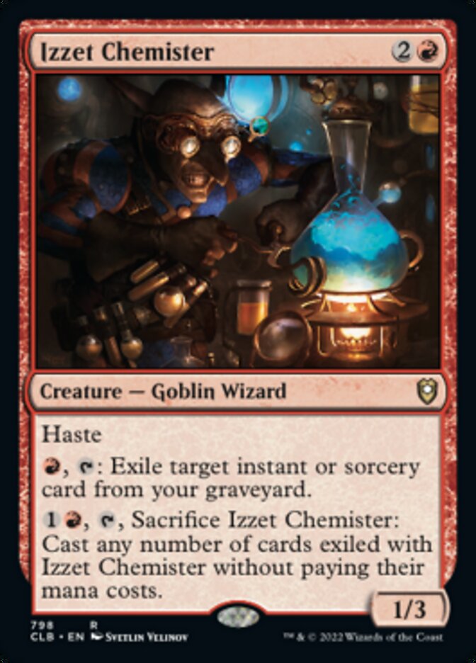 Izzet Chemister [Commander Legends: Battle for Baldur's Gate] | Play N Trade Winnipeg