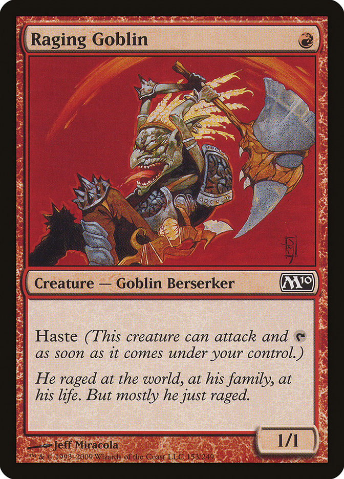 Raging Goblin [Magic 2010] | Play N Trade Winnipeg