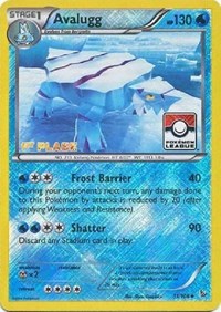 Avalugg (31/106) (League Promo 1st Place) [XY: Flashfire] | Play N Trade Winnipeg