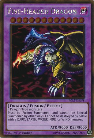 Five-Headed Dragon [PGL2-EN078] Gold Rare | Play N Trade Winnipeg