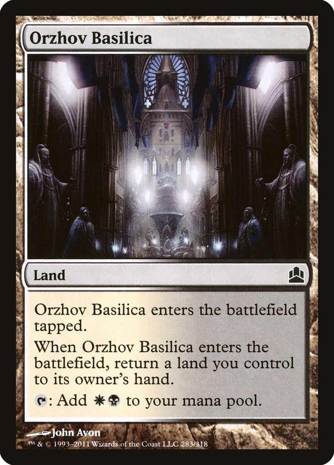 Orzhov Basilica [Commander 2011] | Play N Trade Winnipeg