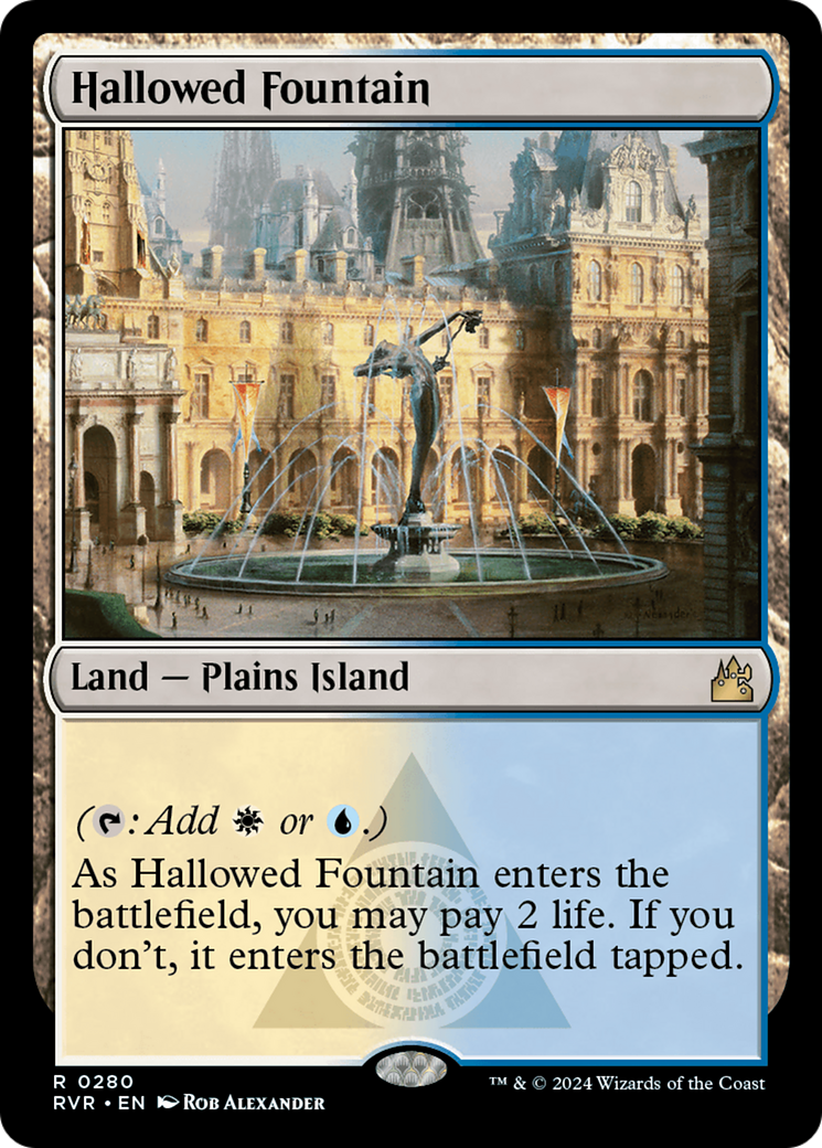 Hallowed Fountain [Ravnica Remastered] | Play N Trade Winnipeg