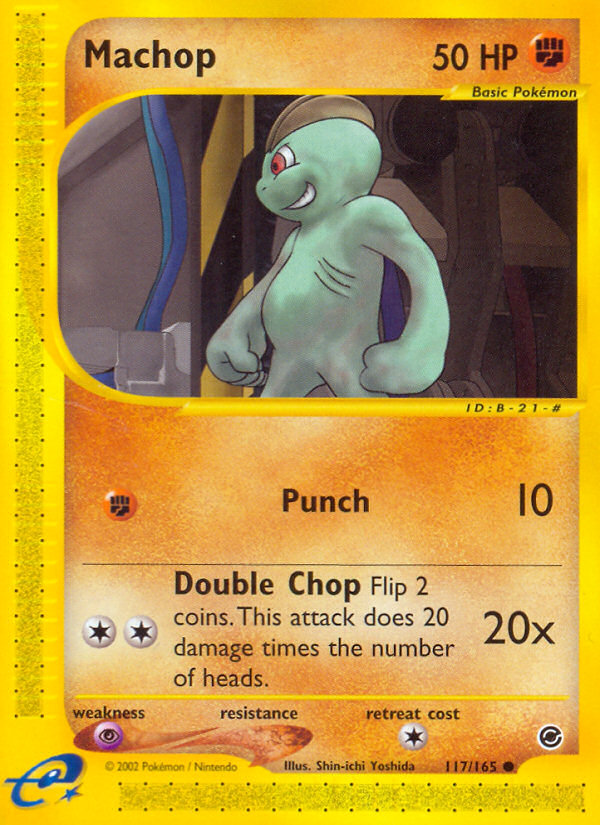 Machop (117/165) [Expedition: Base Set] | Play N Trade Winnipeg