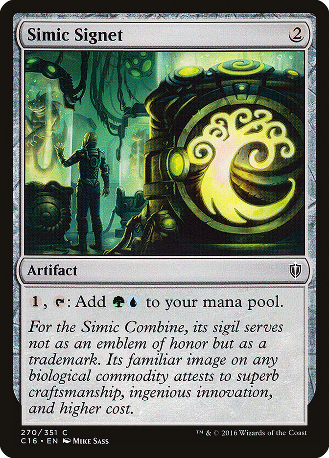 Simic Signet [Commander 2016] | Play N Trade Winnipeg