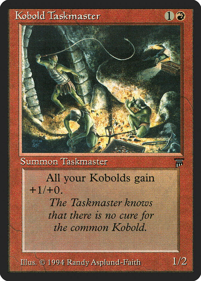 Kobold Taskmaster [Legends] | Play N Trade Winnipeg