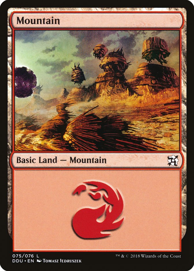 Mountain (75) [Duel Decks: Elves vs. Inventors] | Play N Trade Winnipeg
