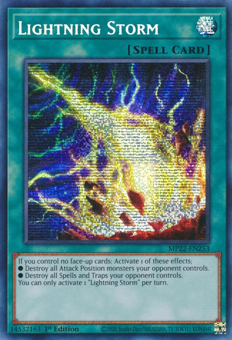 Lightning Storm [MP22-EN253] Prismatic Secret Rare | Play N Trade Winnipeg