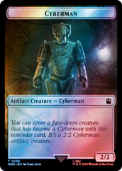 Copy // Cyberman Double-Sided Token (Surge Foil) [Doctor Who Tokens] | Play N Trade Winnipeg