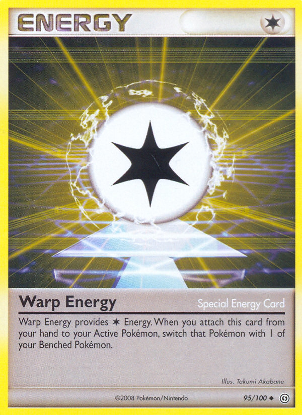Warp Energy (95/100) [Diamond & Pearl: Stormfront] | Play N Trade Winnipeg