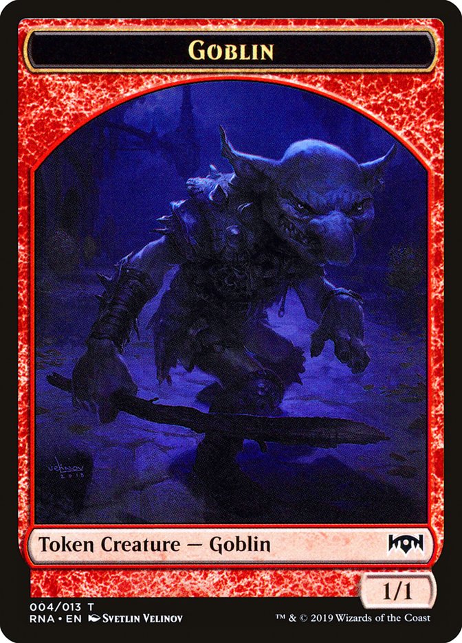 Goblin [Ravnica Allegiance Tokens] | Play N Trade Winnipeg