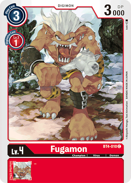 Fugamon [BT4-010] [Great Legend] | Play N Trade Winnipeg