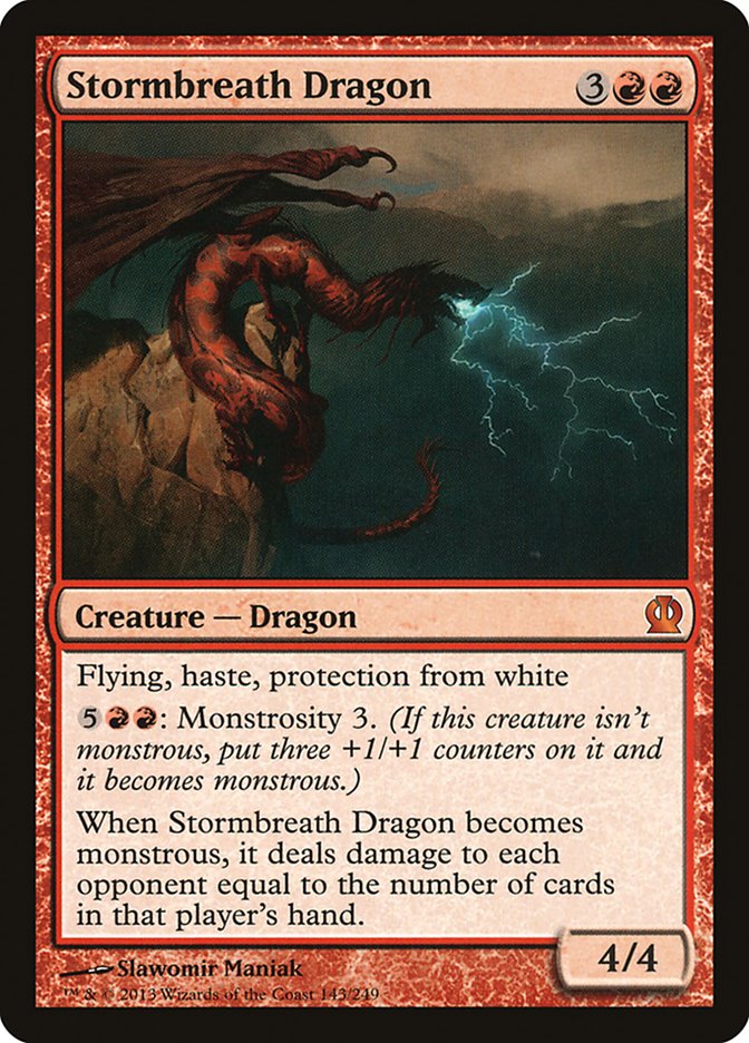 Stormbreath Dragon [Theros] | Play N Trade Winnipeg