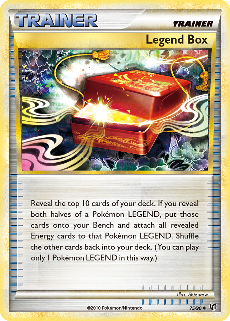 Legend Box (75/90) [HeartGold & SoulSilver: Undaunted] | Play N Trade Winnipeg