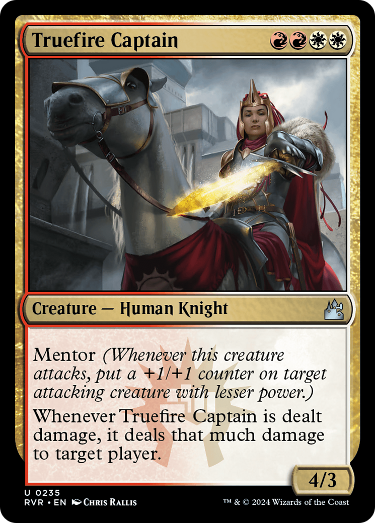 Truefire Captain [Ravnica Remastered] | Play N Trade Winnipeg