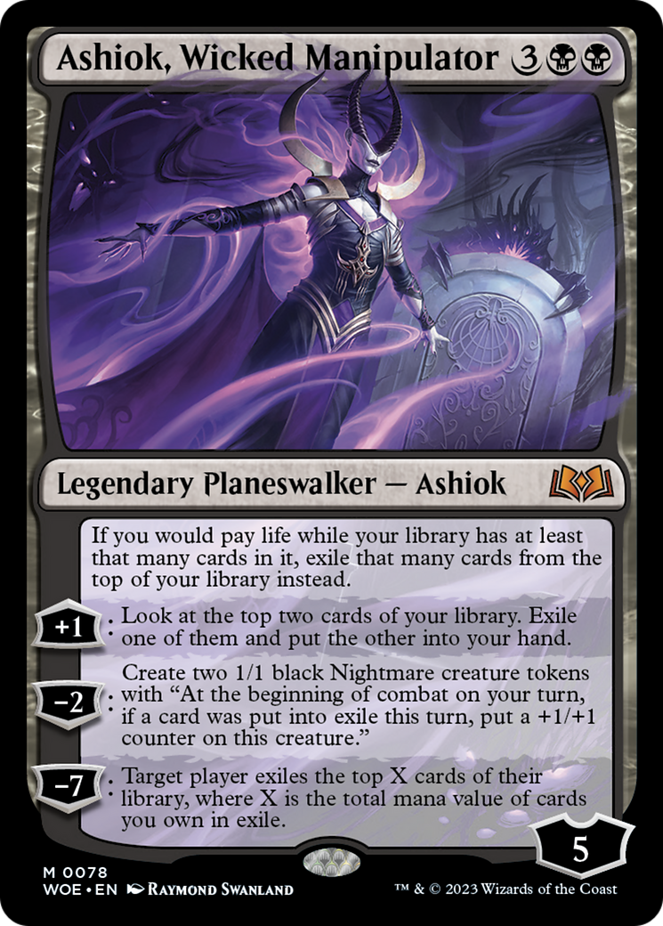 Ashiok, Wicked Manipulator [Wilds of Eldraine] | Play N Trade Winnipeg