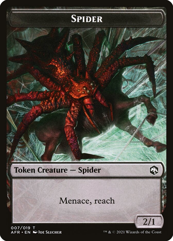 Spider Token [Dungeons & Dragons: Adventures in the Forgotten Realms Tokens] | Play N Trade Winnipeg