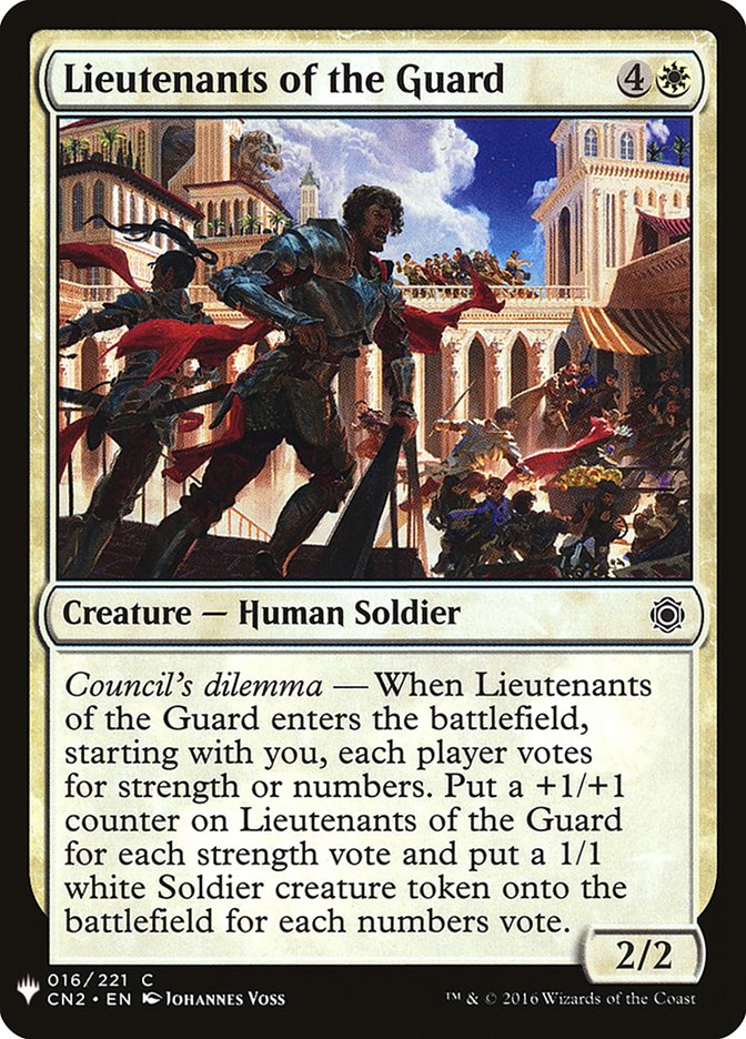 Lieutenants of the Guard [Mystery Booster] | Play N Trade Winnipeg