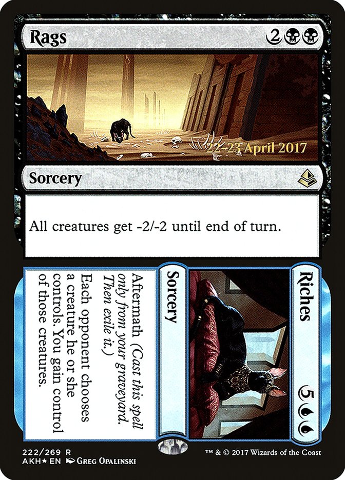 Rags // Riches  [Amonkhet Prerelease Promos] | Play N Trade Winnipeg