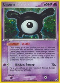 Unown (X) (X/28) [EX: Unseen Forces] | Play N Trade Winnipeg