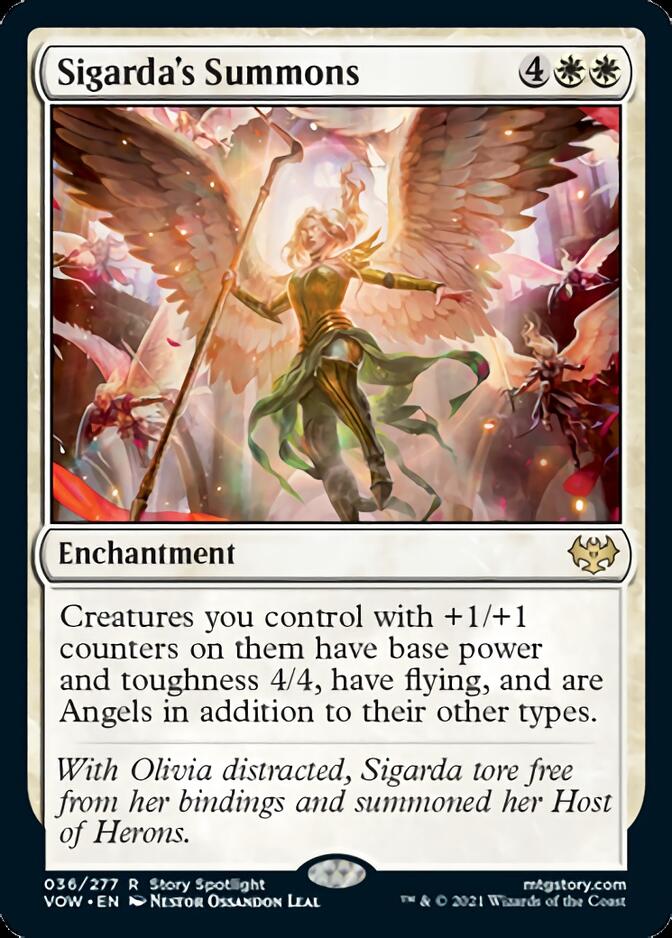 Sigarda's Summons [Innistrad: Crimson Vow] | Play N Trade Winnipeg