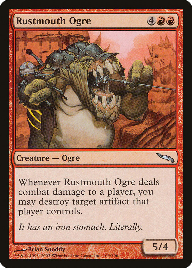 Rustmouth Ogre [Mirrodin] | Play N Trade Winnipeg