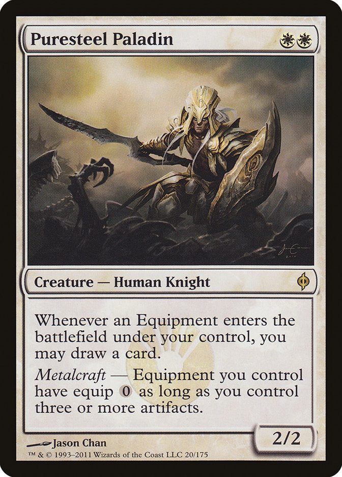 Puresteel Paladin [New Phyrexia] | Play N Trade Winnipeg