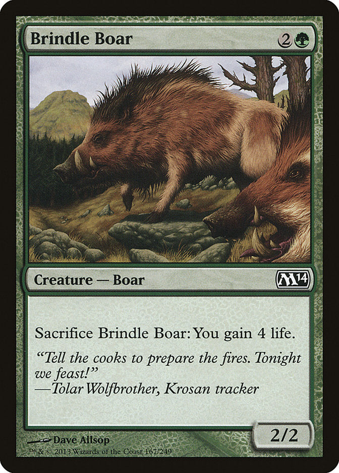 Brindle Boar [Magic 2014] | Play N Trade Winnipeg