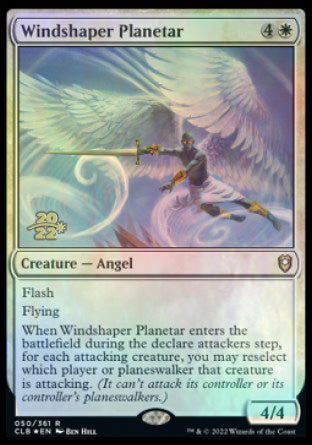 Windshaper Planetar [Commander Legends: Battle for Baldur's Gate Prerelease Promos] | Play N Trade Winnipeg