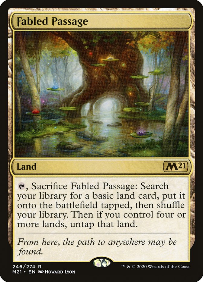 Fabled Passage [Core Set 2021] | Play N Trade Winnipeg