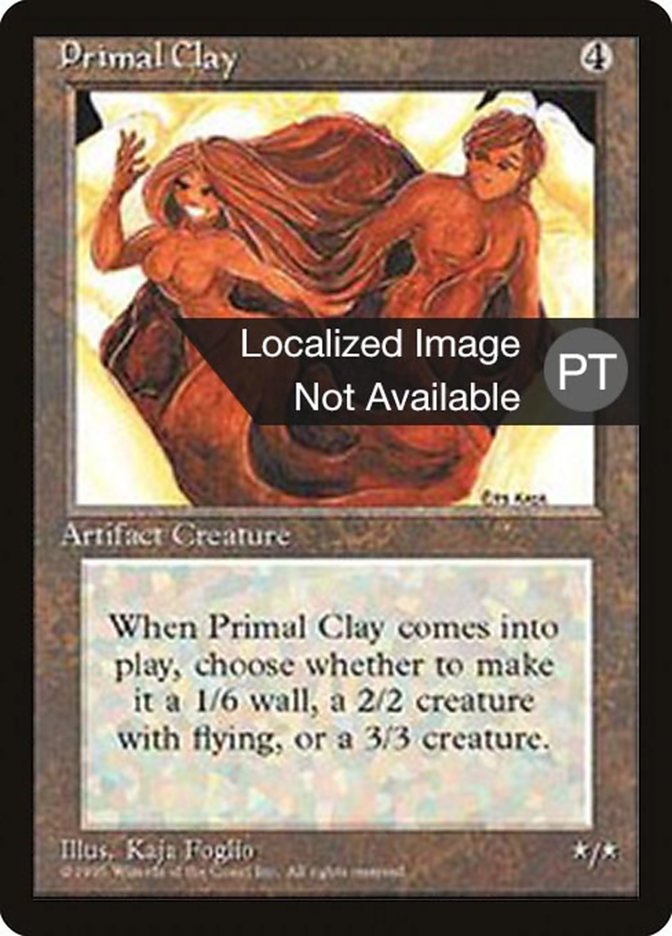 Primal Clay [Fourth Edition (Foreign Black Border)] | Play N Trade Winnipeg