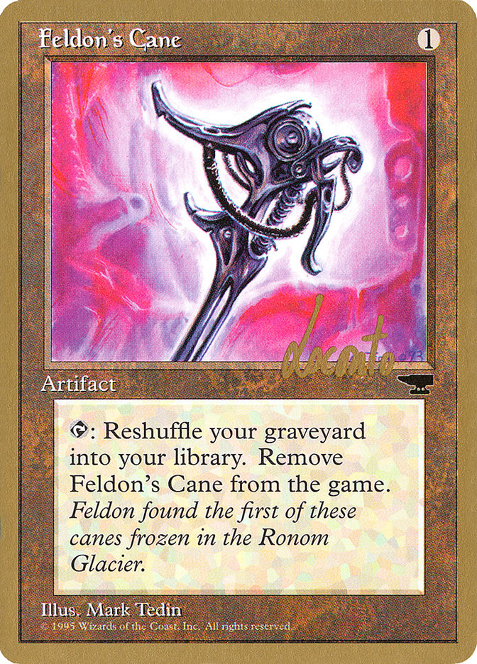 Feldon's Cane (Michael Loconto) [Pro Tour Collector Set] | Play N Trade Winnipeg