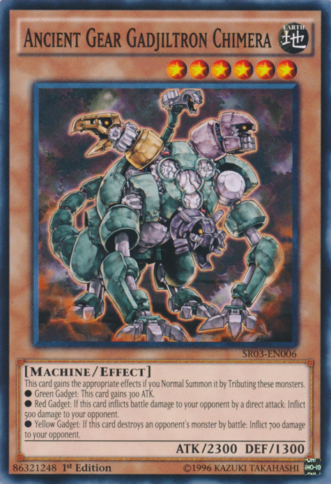 Ancient Gear Gadjiltron Chimera [SR03-EN006] Common | Play N Trade Winnipeg