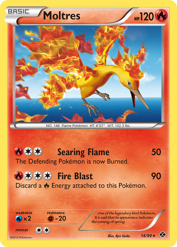 Moltres (14/99) [Black & White: Next Destinies] | Play N Trade Winnipeg