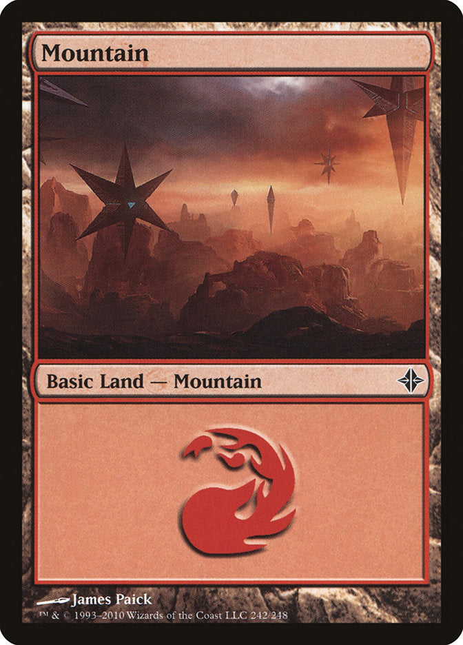 Mountain (242) [Rise of the Eldrazi] | Play N Trade Winnipeg