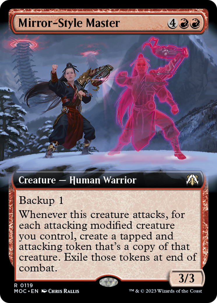 Mirror-Style Master (Extended Art) [March of the Machine Commander] | Play N Trade Winnipeg
