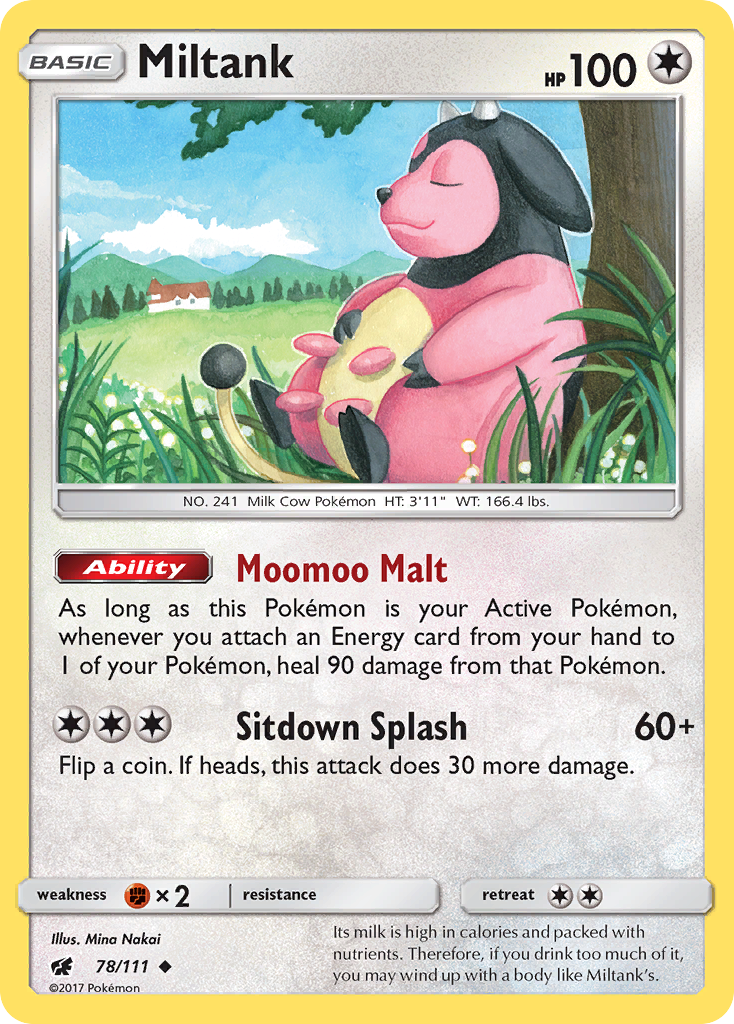 Miltank (78/111) [Sun & Moon: Crimson Invasion] | Play N Trade Winnipeg