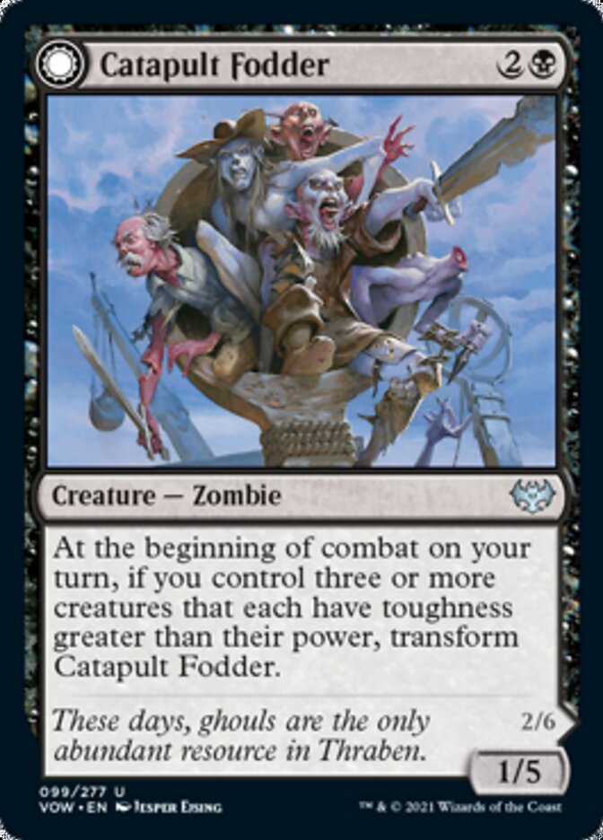 Catapult Fodder // Catapult Captain [Innistrad: Crimson Vow] | Play N Trade Winnipeg