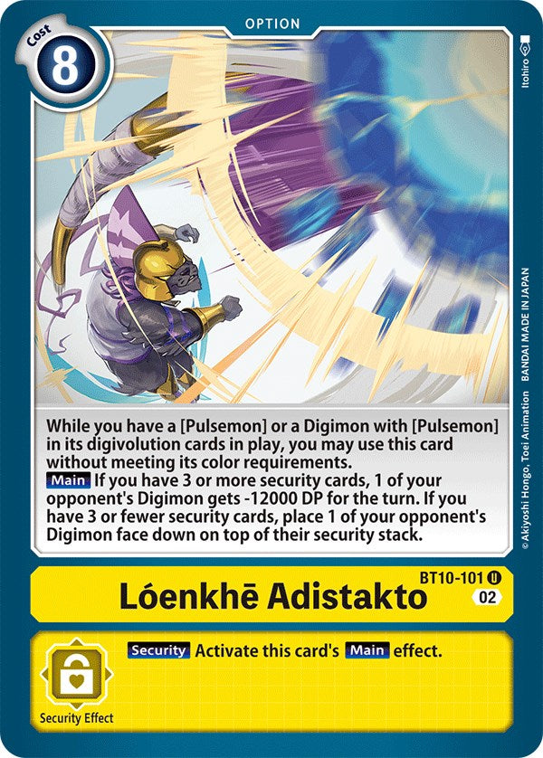 Lonkhe Adistakto [BT10-101] [Xros Encounter] | Play N Trade Winnipeg