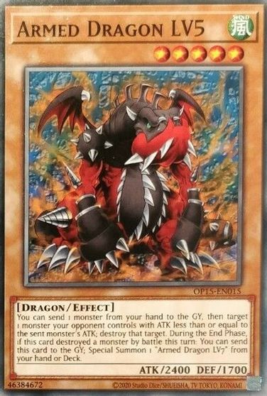 Armed Dragon LV5 [OP15-EN015] Common | Play N Trade Winnipeg