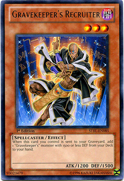 Gravekeeper's Recruiter [STBL-EN085] Rare | Play N Trade Winnipeg