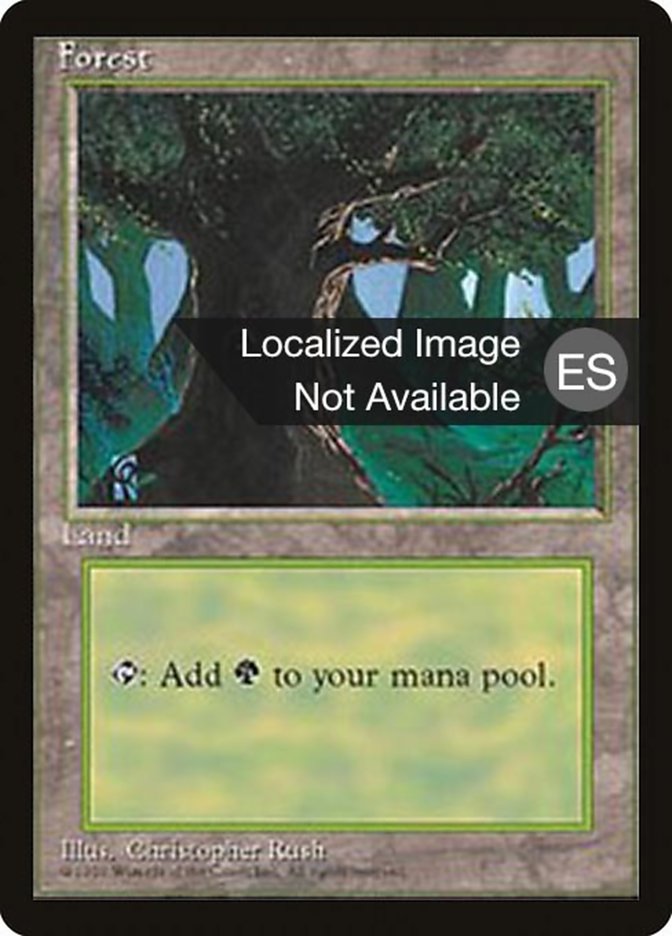 Forest (C) [Fourth Edition (Foreign Black Border)] | Play N Trade Winnipeg