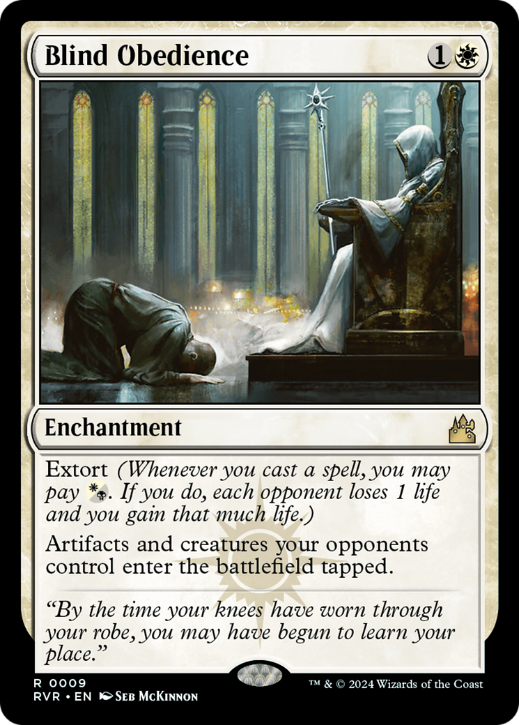 Blind Obedience [Ravnica Remastered] | Play N Trade Winnipeg