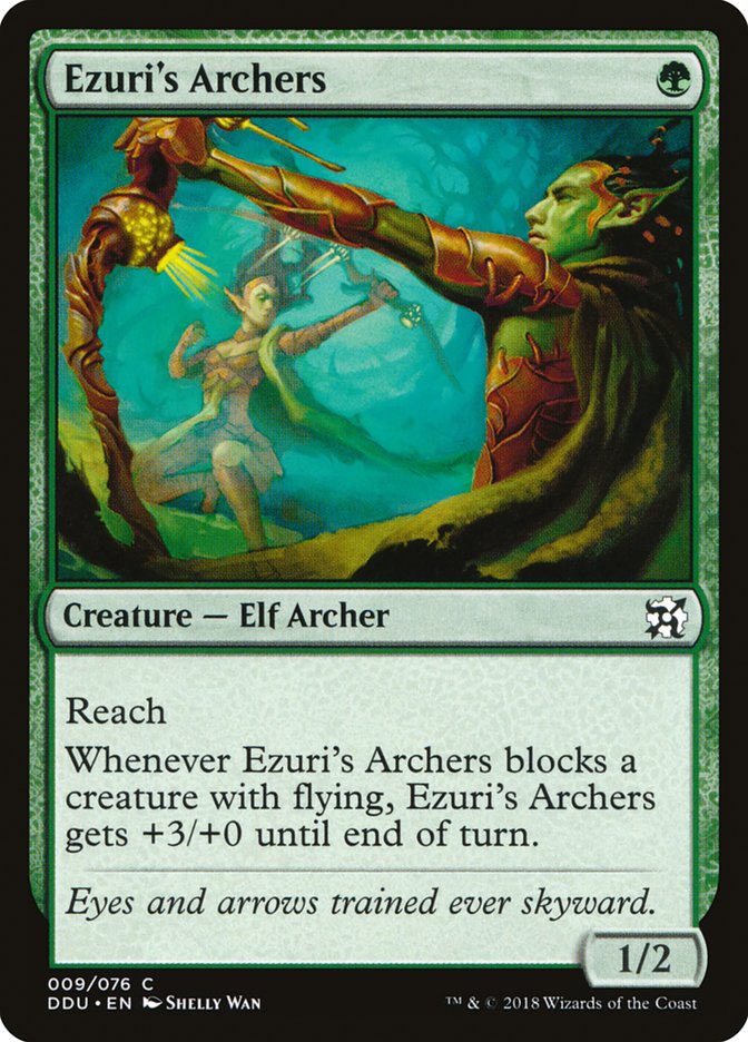 Ezuri's Archers [Duel Decks: Elves vs. Inventors] | Play N Trade Winnipeg