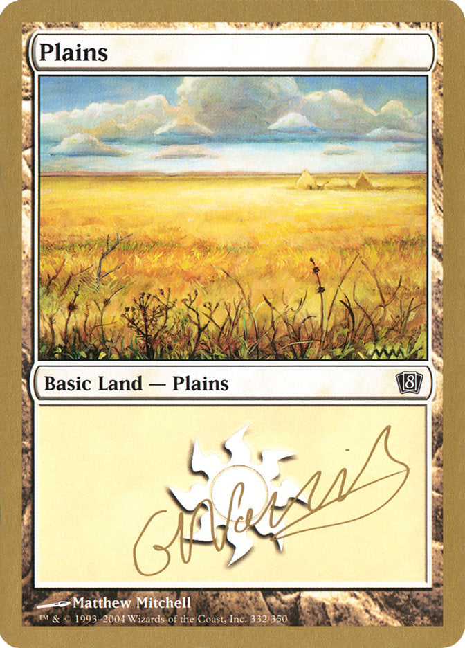 Plains (gn332) (Gabriel Nassif) [World Championship Decks 2004] | Play N Trade Winnipeg