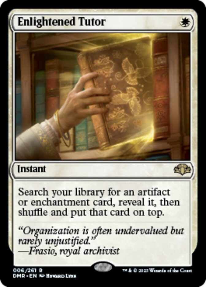 Enlightened Tutor [Dominaria Remastered] | Play N Trade Winnipeg