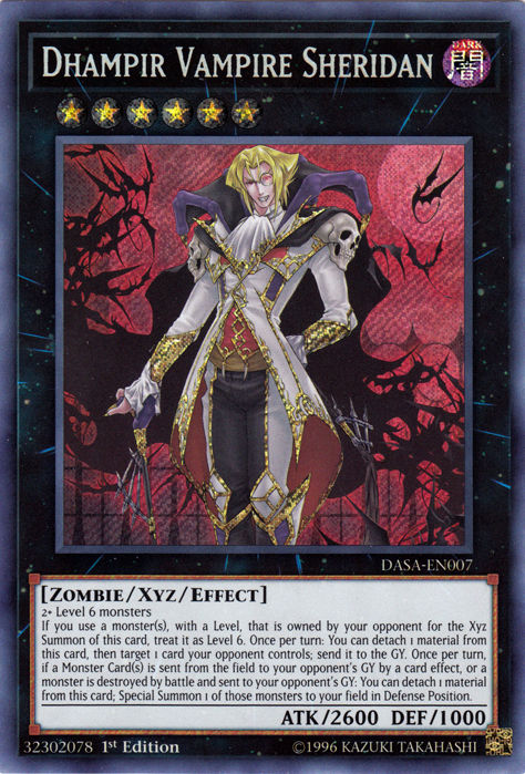 Dhampir Vampire Sheridan [DASA-EN007] Secret Rare | Play N Trade Winnipeg