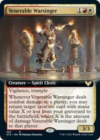 Venerable Warsinger (Extended) [Strixhaven: School of Mages] | Play N Trade Winnipeg